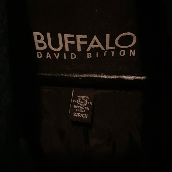 Buffalo long pea coat - Teal - size small - Picture 5 of 6